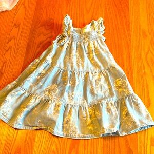 Old Navy Girls Flutter Sleeve Dress | 3T